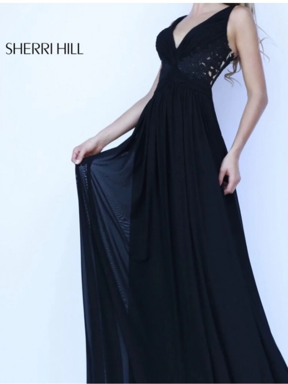 Sherri Hill Dresses | Sherri Hill 4 Long Black Lace Prom Formal Gown | Color: Black | Size: 4 | Houseofsapphire's Closet Sherri Hill Dresses | Sherri Hill 4 Long Black Lace Prom Formal Gown | Color: Black | Size: 4 | Houseofsapphire's Closet